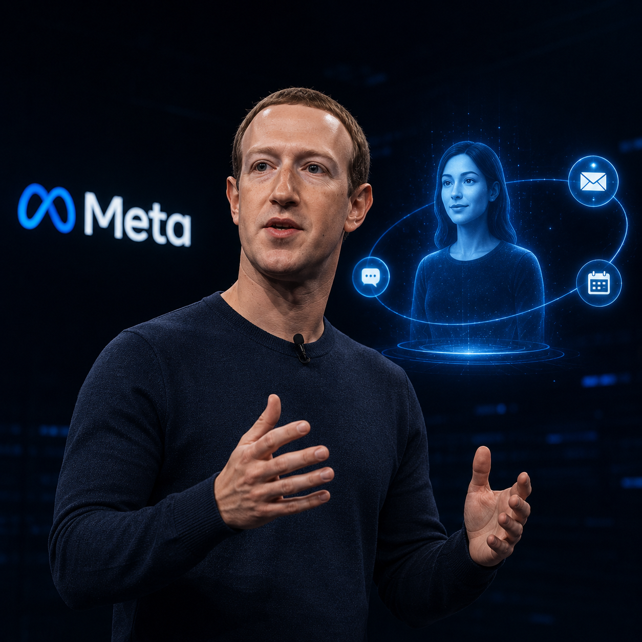 Zuckerberg predicts billions will use personal AI agents